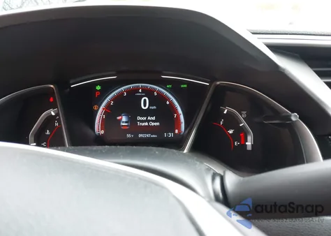 2019 Honda Civic Sport from USA, damaged, VIN 2HGFC2F86KH504725